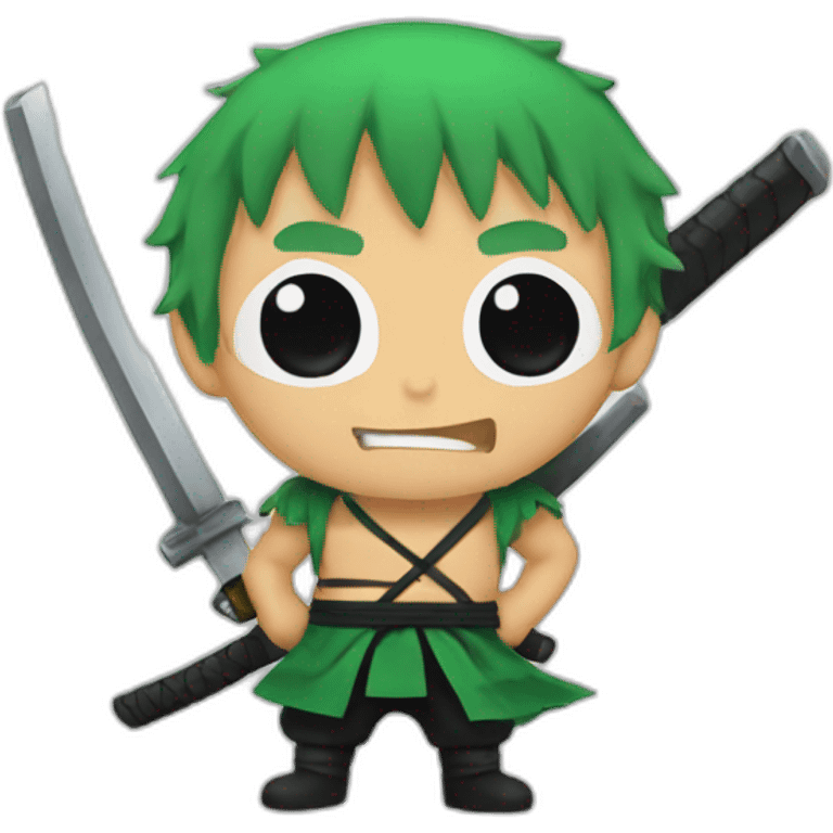 Zoro emoji emoji