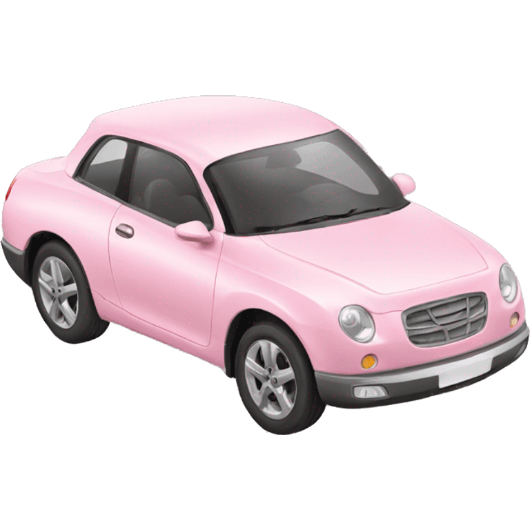 light pink car emoji