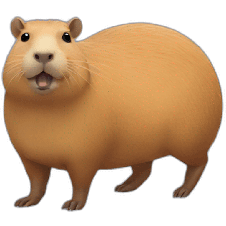 Capybara emoji