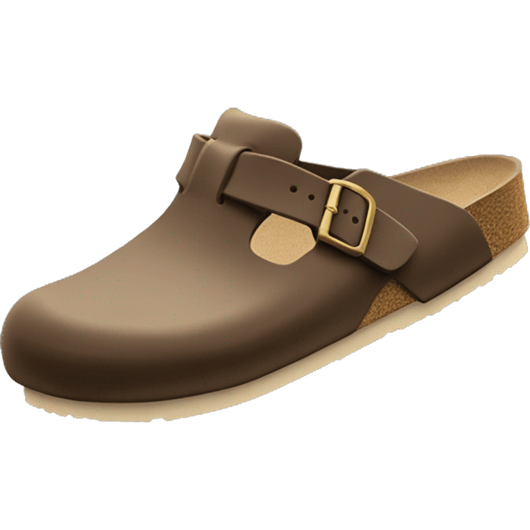 Birkenstock boston clog emoji