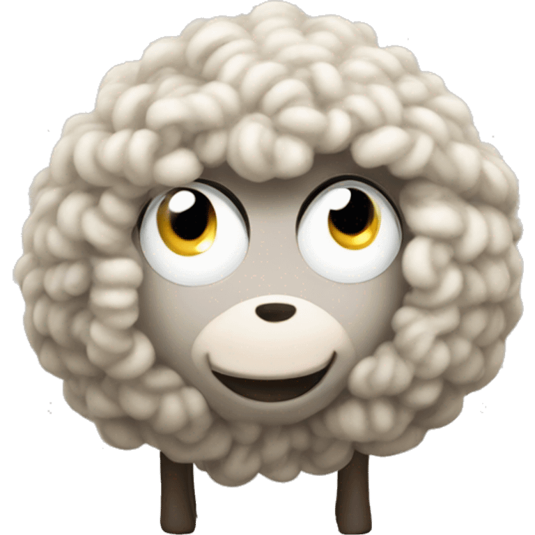 Curls of lamb's wool emoji