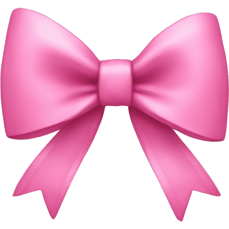 pink bow emoji