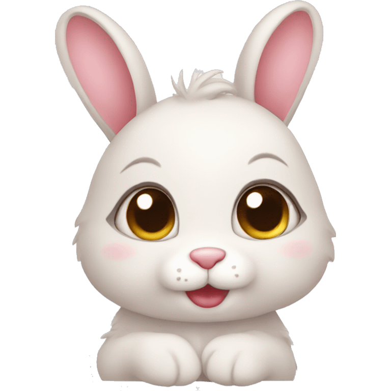 cute bunny emoji