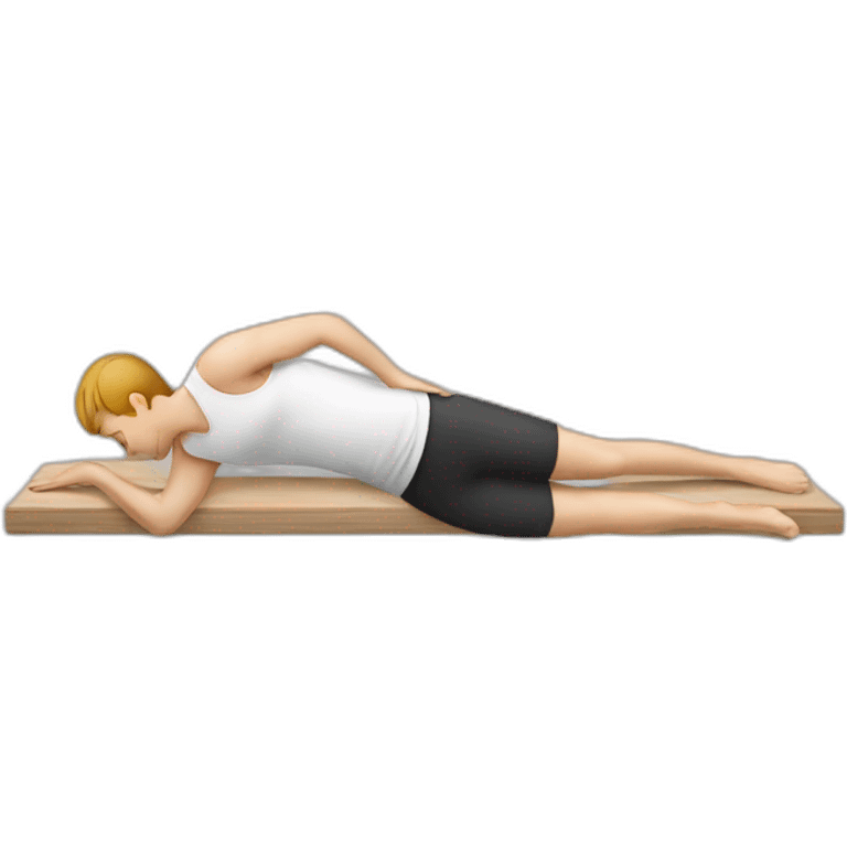 white doing plank emoji