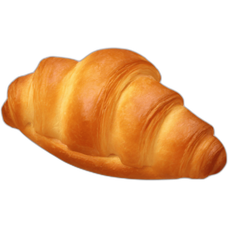 Heart croissant emoji