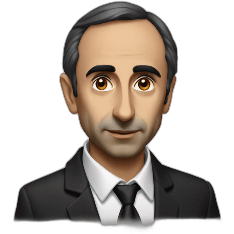 Eric zemmour noir emoji