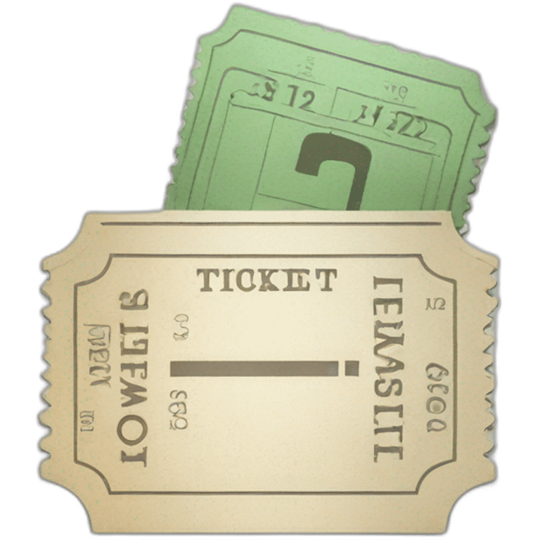 ticket emoji