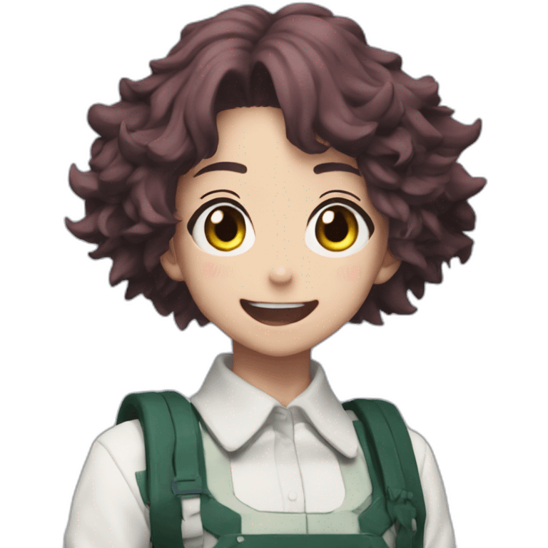 my hero academia mina emoji