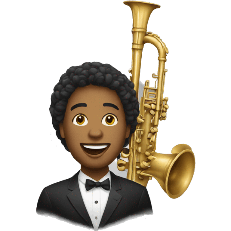 Jazz singer emoji