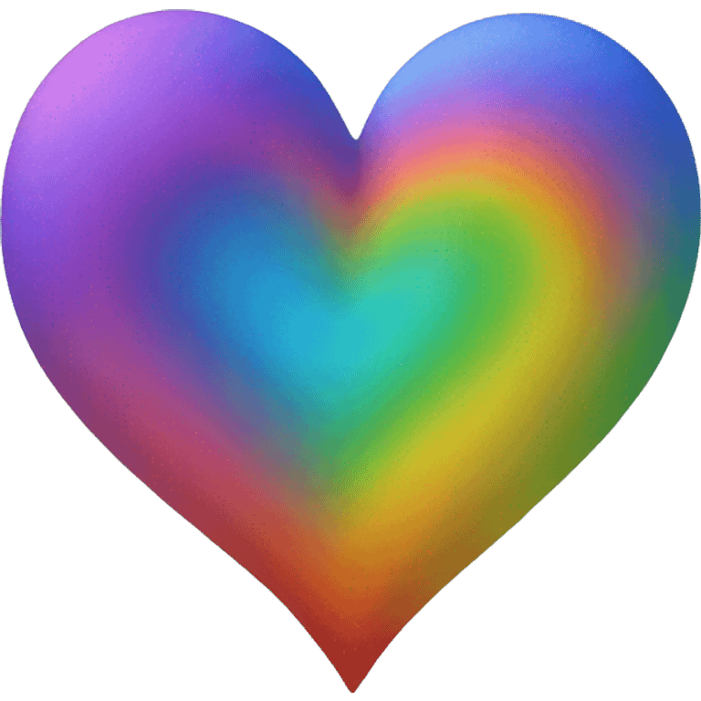 rainbow heart emoji