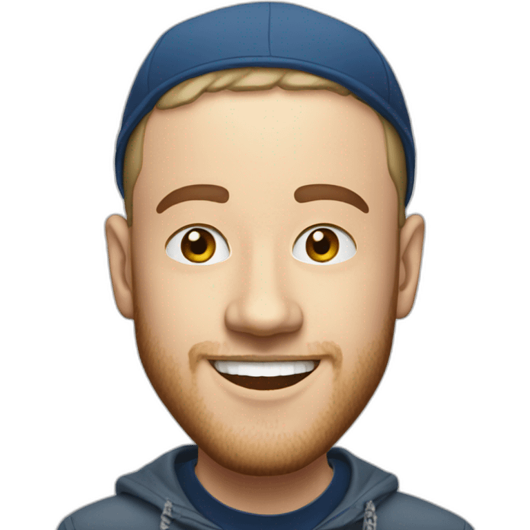 mac miller smiling emoji