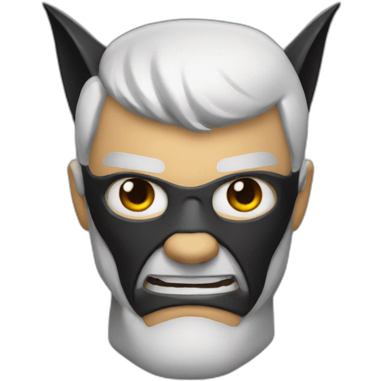 Bat villain emoji