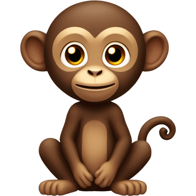 Poopie monkey emoji