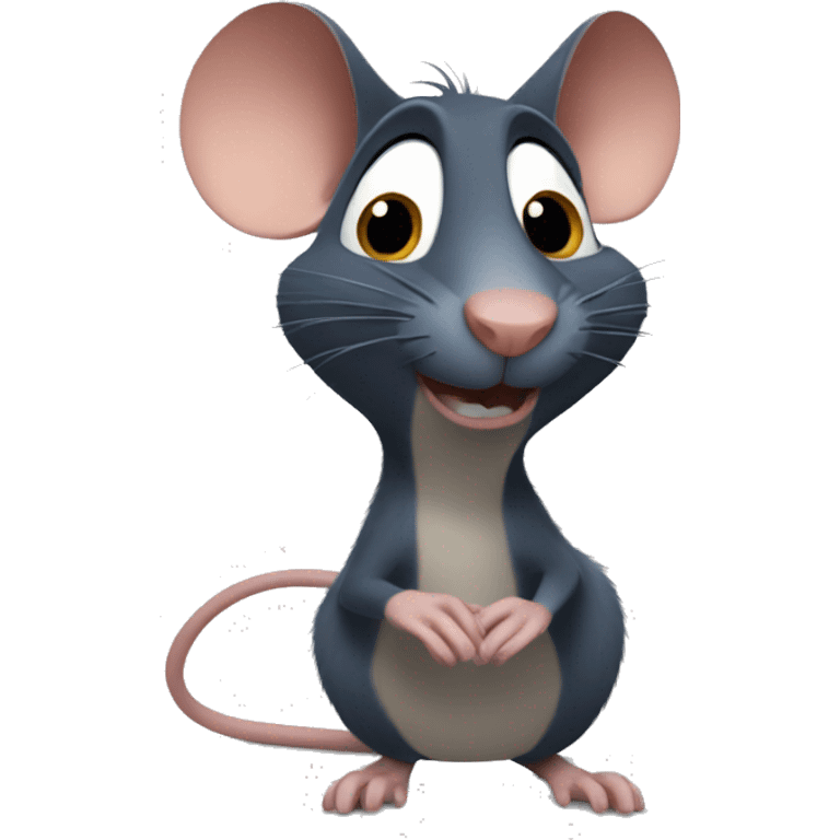 remy the rat from ratatouille emoji