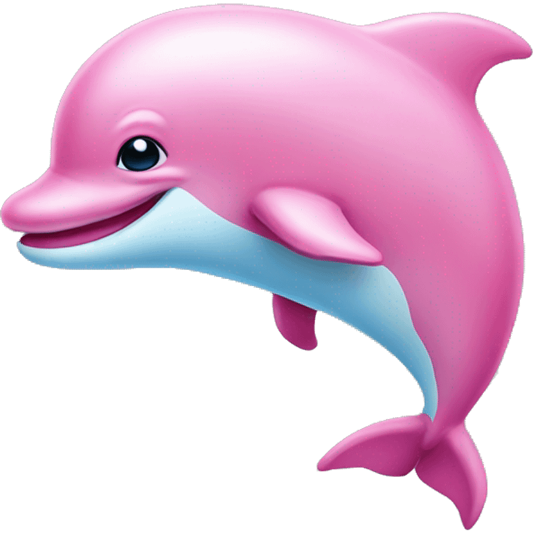 Pink dolphin  emoji