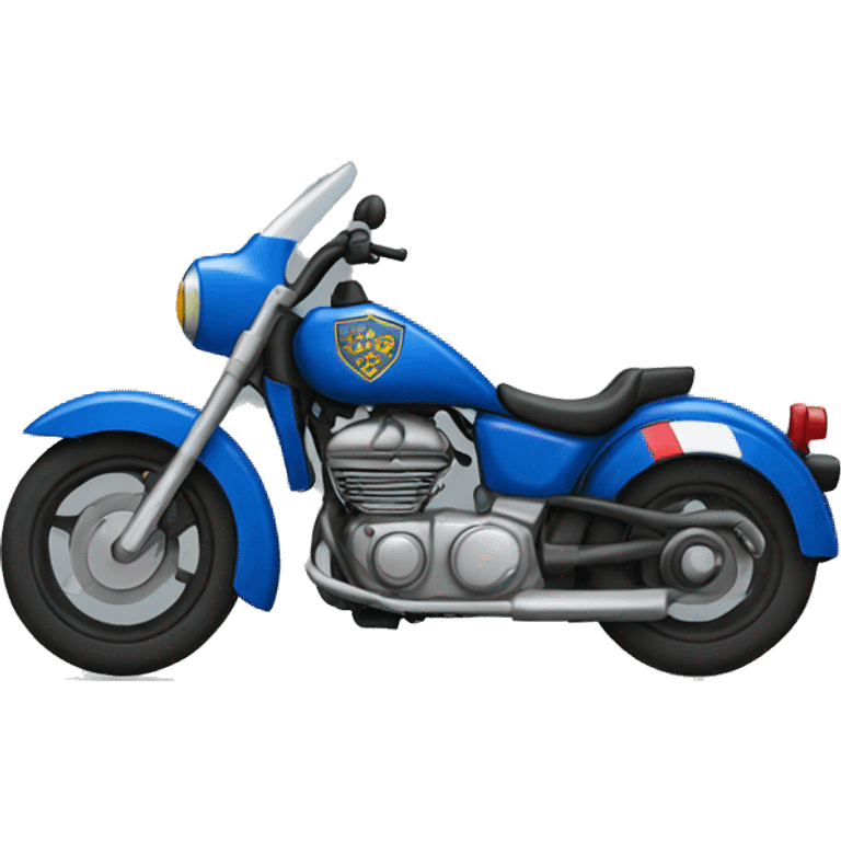 police motorcycle emoji