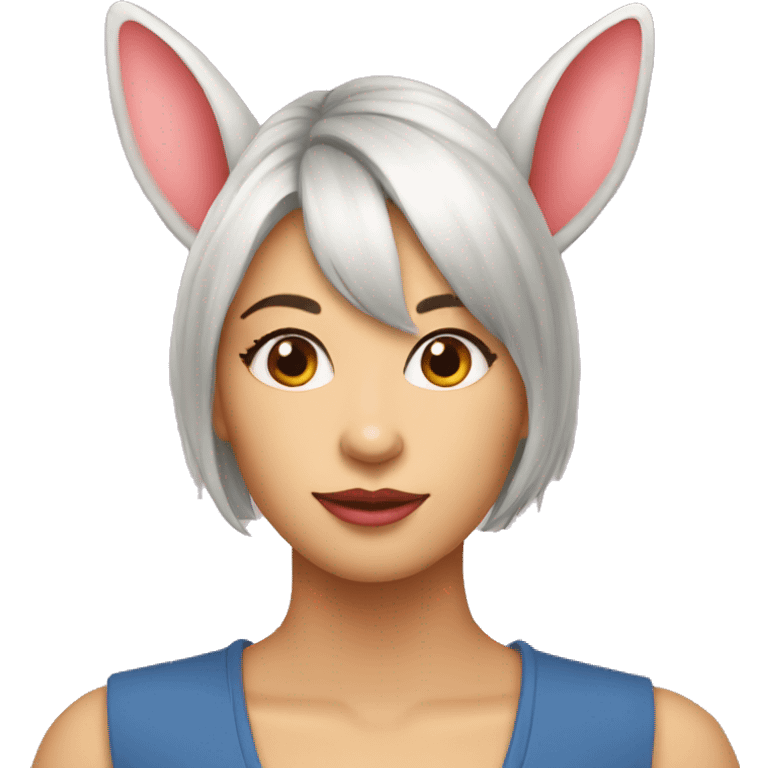 Conejo coquette  emoji