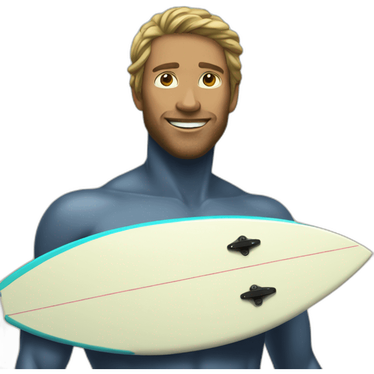 Surfer dude emoji