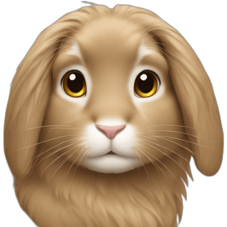 rabbit long hair emoji