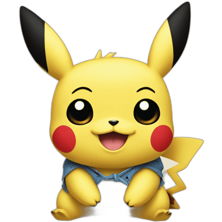 Stitch Pikachu emoji