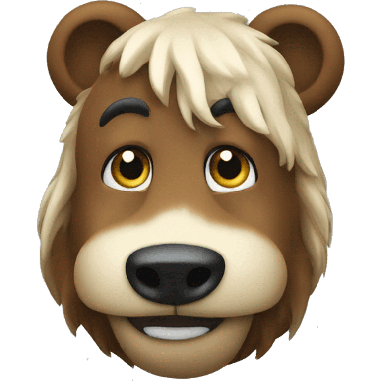 La Vernia Bears Mascot emoji