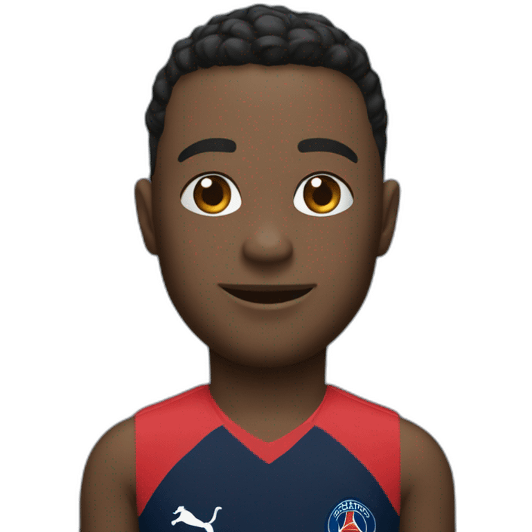 chats avec un maillot du psg emoji