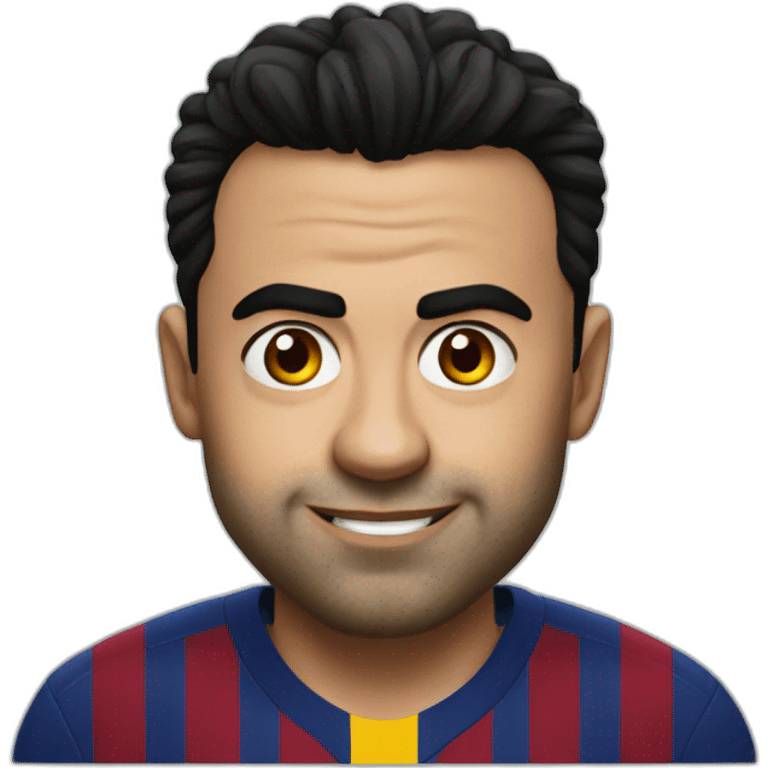 xavi barcelona emoji