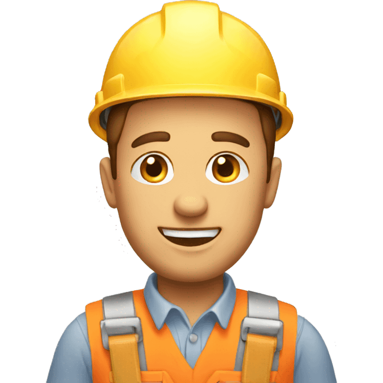 Funny builder emoji