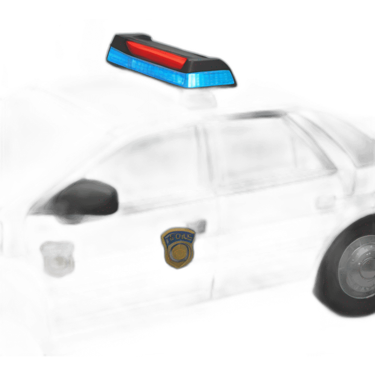 police car emoji