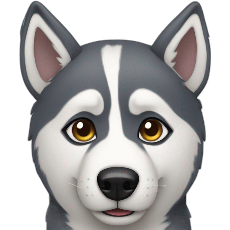 Husky emoji