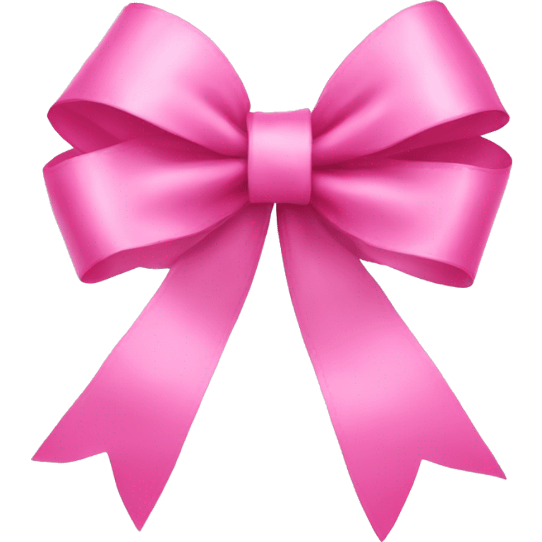 pink ribbon bow emoji