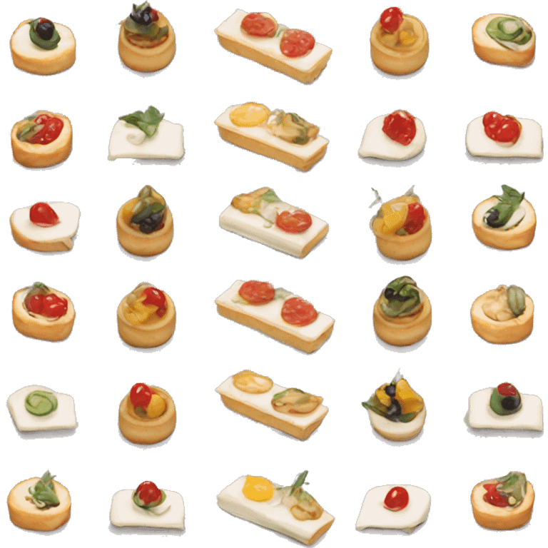 Canapés  emoji