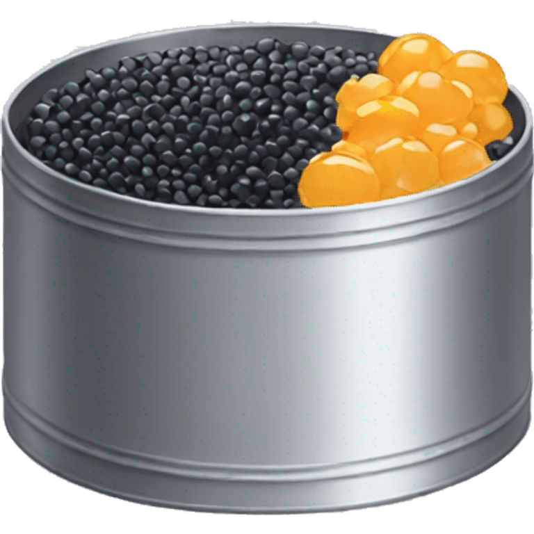 Caviar tin emoji