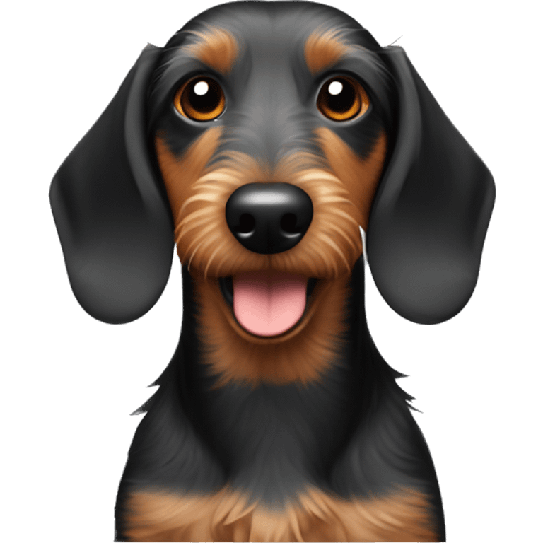 Wirehaired Dachshund emoji