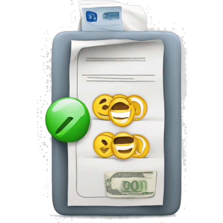 Loan application  bank emoji