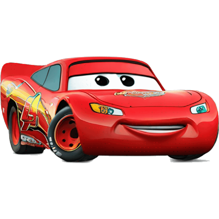 sad lightning Mcqueen mr.monopoly emoji