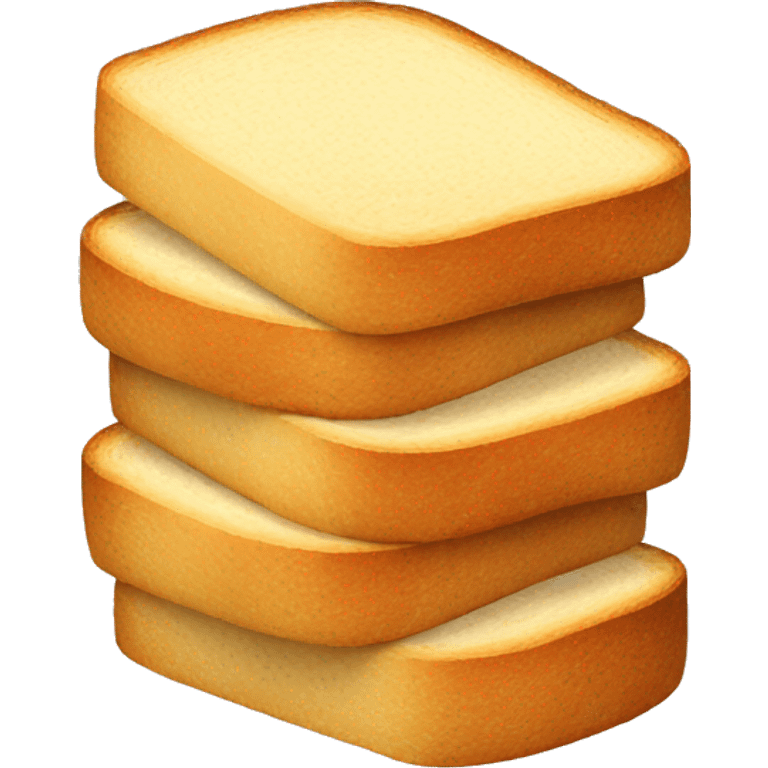 stack of toast emoji