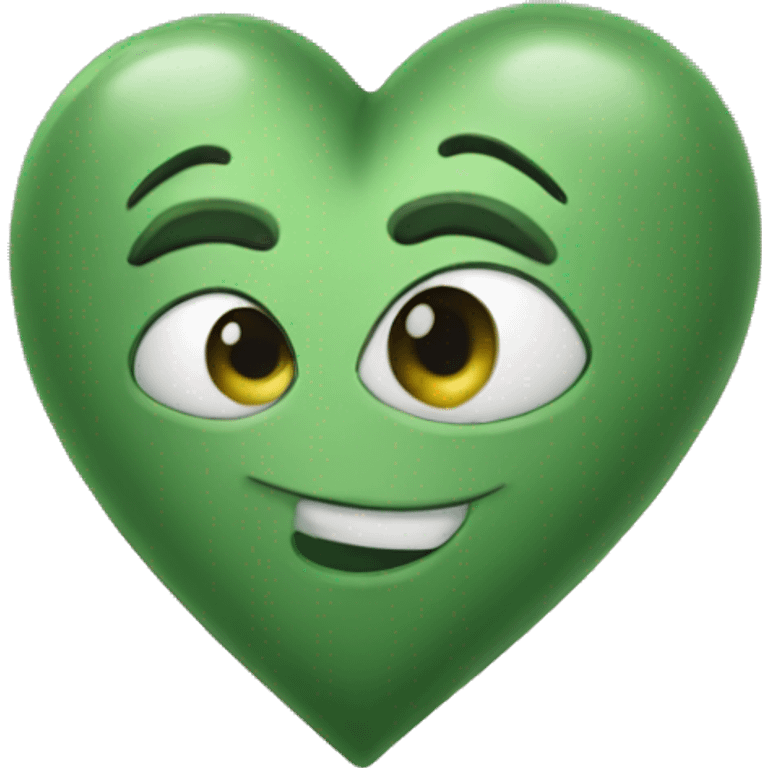 Heart growing emoji