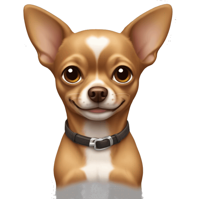 Brown chihuahua  emoji