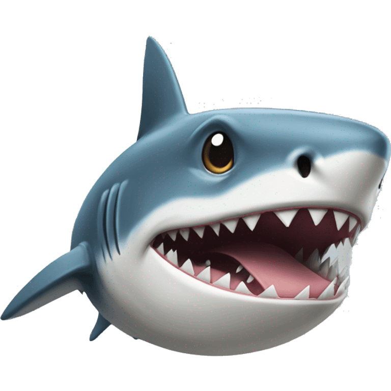 shark that’s also a dog emoji