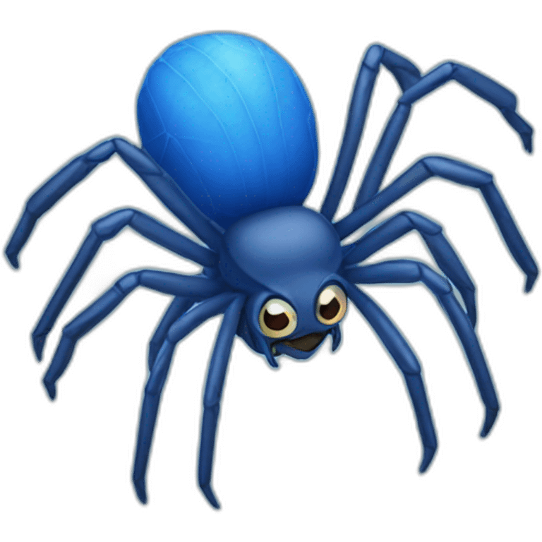 Blue Spider emoji