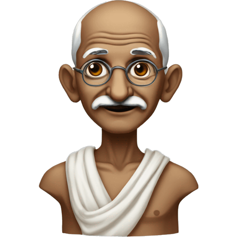 mahatma gandhi emoji