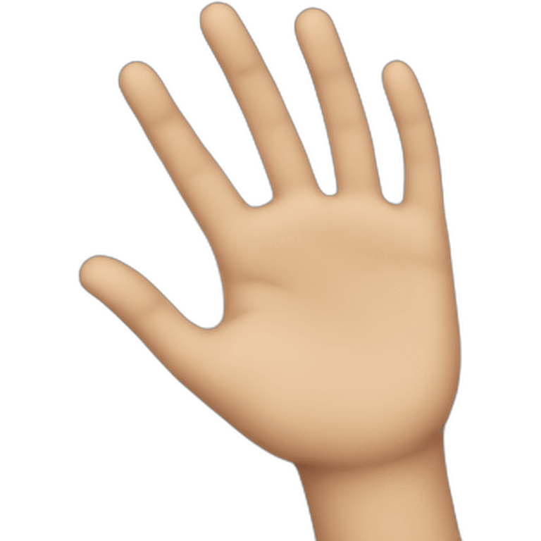 hand vertikal emoji