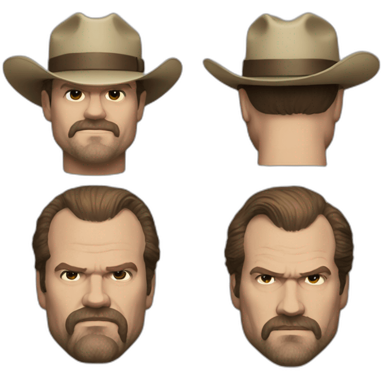 Jim Hopper David harbour emoji