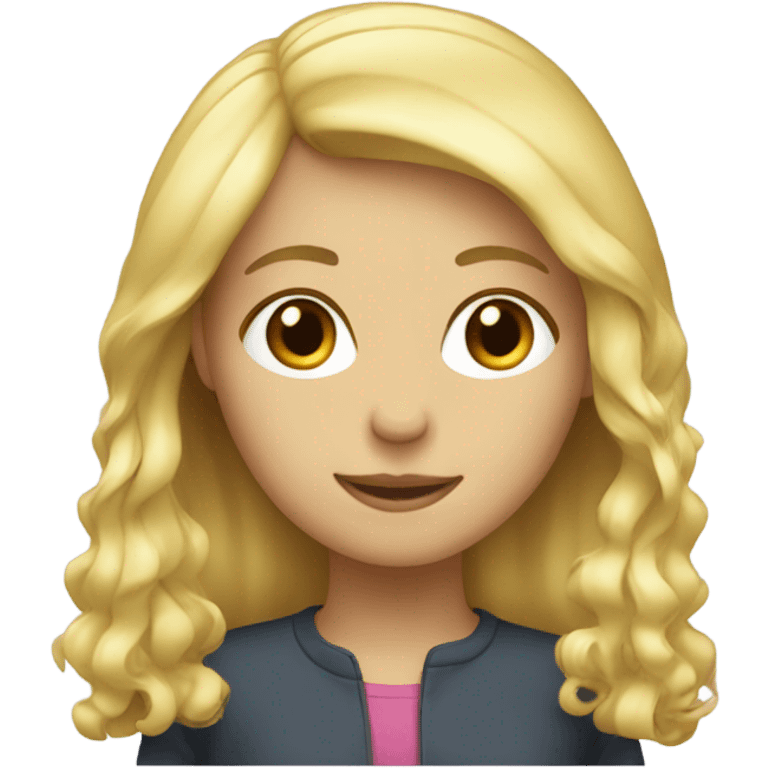 Girl blonde emoji