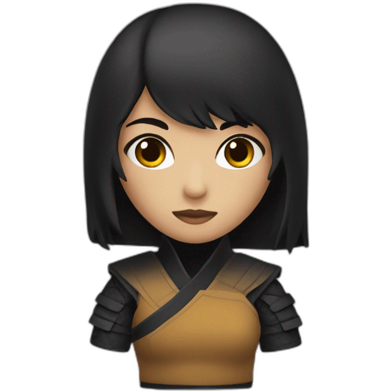 ninja-girl black-hair emoji