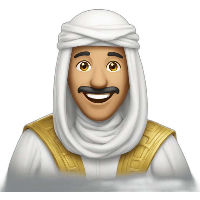 laughing sheik emoji