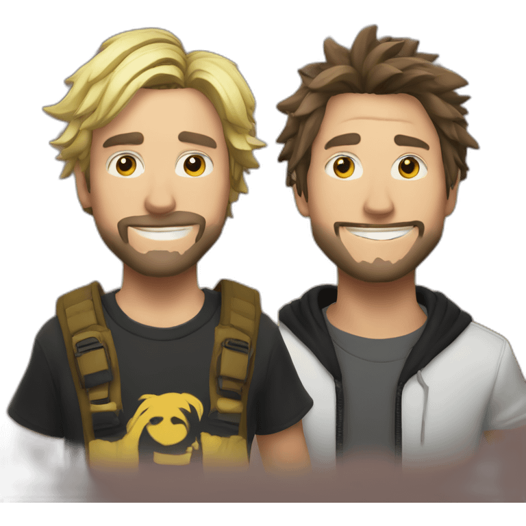 Forsen and Xqc emoji