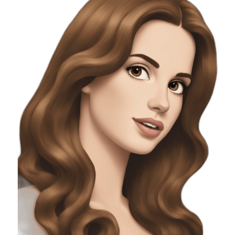 Lana del rey in her DYKTATUOB era emoji