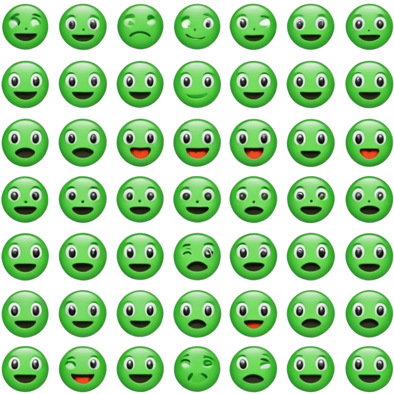 Green emojis emoji